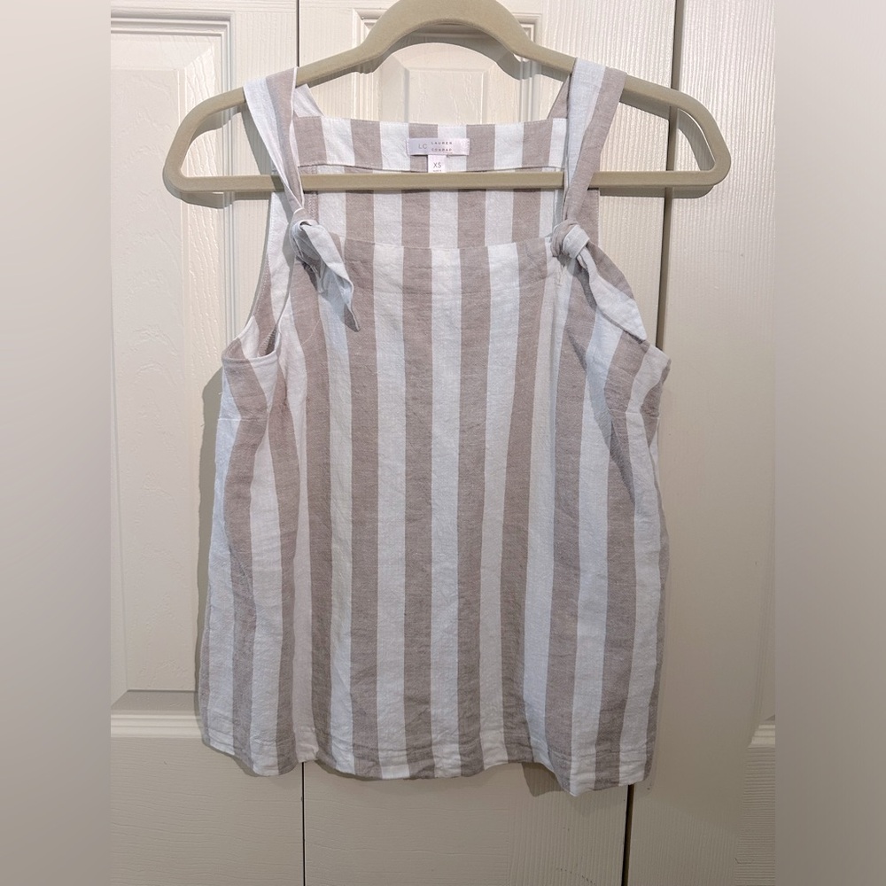 Striped tank top